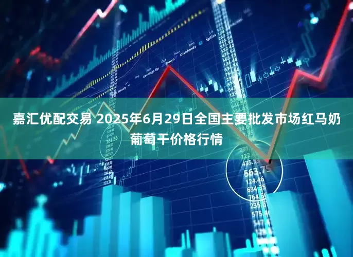 嘉汇优配交易 2025年6月29日全国主要批发市场红马奶葡萄干价格行情