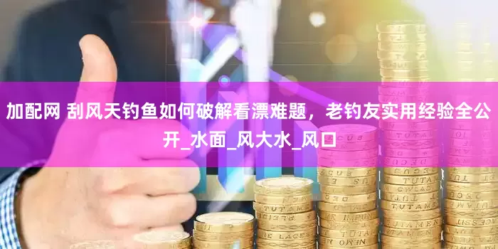 加配网 刮风天钓鱼如何破解看漂难题，老钓友实用经验全公开_水面_风大水_风口